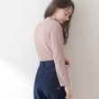 クチュールブローチ(Couture Brooch)の【顔まわりスッキリ・マシンウォッシャブル】ハートネックテレコトップス25