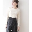 クチュールブローチ(Couture Brooch)の【顔まわりスッキリ・マシンウォッシャブル】ハートネックテレコトップス4