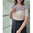 クチュールブローチ(Couture Brooch)の【アンチピリング・マシンウォッシャブル・オトナ可愛い】チュールフリルテレコトップス9