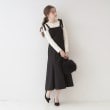 クチュールブローチ(Couture Brooch)の【着映えするワンピース】肩リボンチェックワンピース1