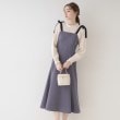 クチュールブローチ(Couture Brooch)の【着映えするワンピース】肩リボンチェックワンピース26