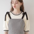 クチュールブローチ(Couture Brooch)の【着映えするワンピース】肩リボンチェックワンピース44