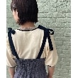 クチュールブローチ(Couture Brooch)の【着映えするワンピース】肩リボンチェックワンピース36