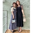 クチュールブローチ(Couture Brooch)の【着映えするワンピース】肩リボンチェックワンピース37