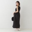 クチュールブローチ(Couture Brooch)の布帛使いノースリワンピース4