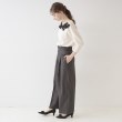クチュールブローチ(Couture Brooch)の【ほろ甘フェミニンニット】リボンネックニット2