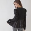 クチュールブローチ(Couture Brooch)のパール調ドッキングニットソー10