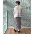 クチュールブローチ(Couture Brooch)の【上品・高見えブルゾン】シルキーローンノーカラーフリルブルゾン10