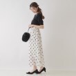 クチュールブローチ(Couture Brooch)のドットフロッキーオーガンジースカート19