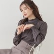 クチュールブローチ(Couture Brooch)の【名品通勤ブラウス】RTピケシャーリングブラウス23