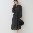 クチュールブローチ(Couture Brooch)の【一枚で華やかにキマる】ドットフリルデザインワンピース4