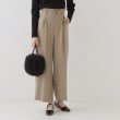 クチュールブローチ(Couture Brooch)の【ほんのりハイウエスト・スッキリ見え】サス付きリボンワイドパンツ33