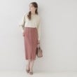クチュールブローチ(Couture Brooch)の【美シルエットニット】リボン2WAYフェイクパール袖ドルマンニット2
