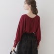 クチュールブローチ(Couture Brooch)の【美シルエットニット】リボン2WAYフェイクパール袖ドルマンニット52