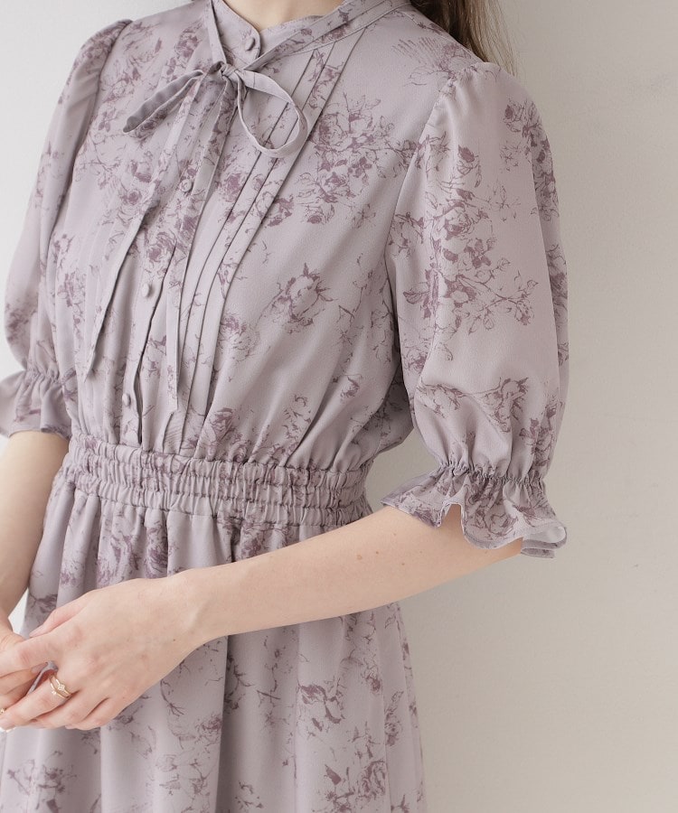 クチュールブローチ(Couture Brooch)の【オトナのためのクラシカルワンピ】花柄5分袖ワンピース31