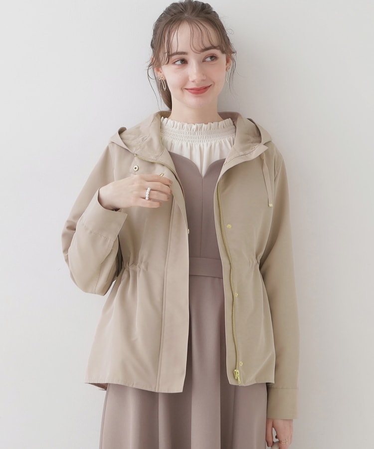クチュールブローチ(Couture Brooch)の【S・LLサイズあり/愛されマンパ】ハートキルトライナー付マウンテンパーカ ピンクベージュ(053)