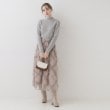 クチュールブローチ(Couture Brooch)の【柔らかなタッチ・吸湿発熱・帯電防止機能付き】サスティナブルフェイクパールリブニット11