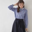 クチュールブローチ(Couture Brooch)の【華やかなアクセント】エンブロ刺繍先染めシャツ14