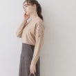 クチュールブローチ(Couture Brooch)の【上品さを添えた刺繍ニット】エンブロドルマンニット28
