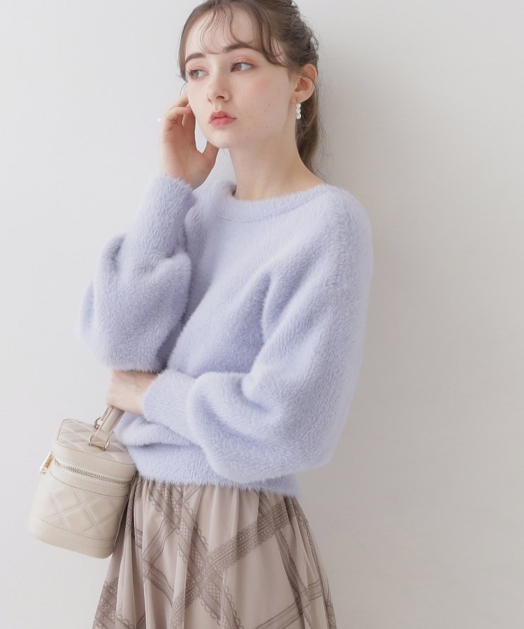 クチュールブローチ(Couture Brooch)の【ほろ甘・ふわふわ】前後2WAYフェザーカーディガン41