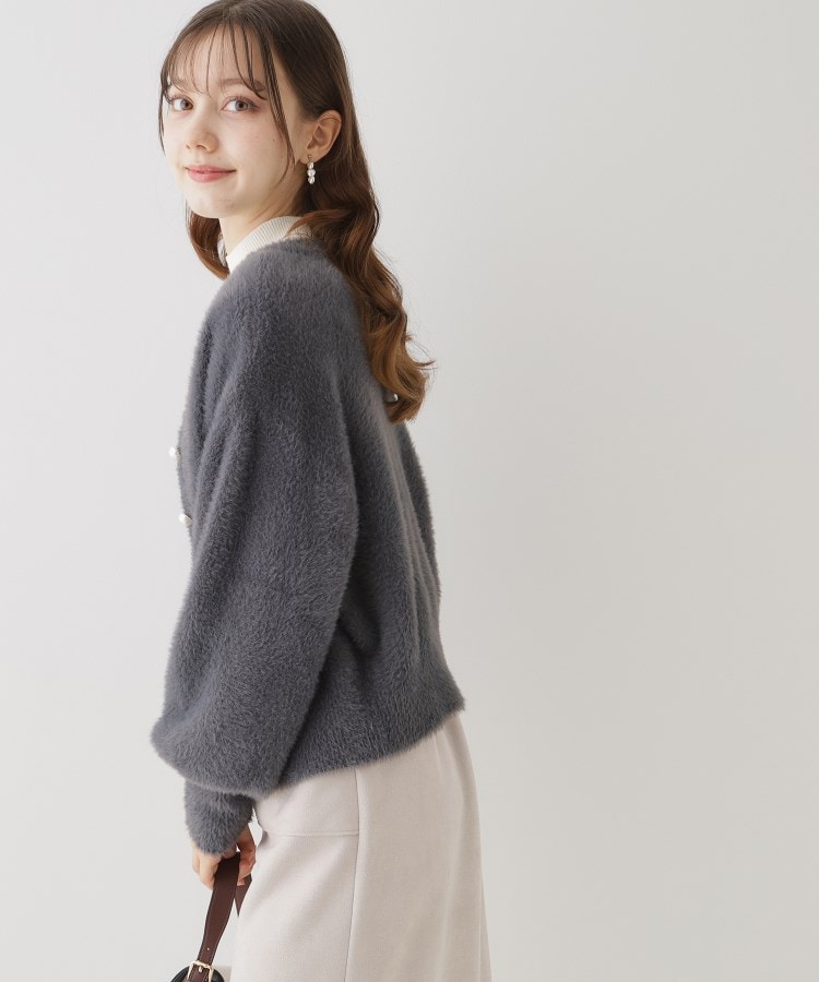クチュールブローチ(Couture Brooch)の【ほろ甘・ふわふわ】前後2WAYフェザーカーディガン61