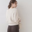 クチュールブローチ(Couture Brooch)の【ほろ甘・ふわふわ】前後2WAYフェザーカーディガン6