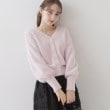 クチュールブローチ(Couture Brooch)の【ほろ甘・ふわふわ】前後2WAYフェザーカーディガン31