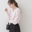 クチュールブローチ(Couture Brooch)の【ほろ甘・ふわふわ】前後2WAYフェザーカーディガン33