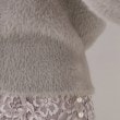 クチュールブローチ(Couture Brooch)の【ほろ甘・ふわふわ】前後2WAYフェザーカーディガン100