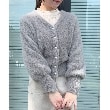クチュールブローチ(Couture Brooch)の【ほろ甘・ふわふわ】前後2WAYフェザーカーディガン27