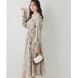 クチュールブローチ(Couture Brooch)のシャーリングシャツワンピース ピンクベージュ(353)