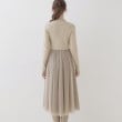 クチュールブローチ(Couture Brooch)の【ふわっと軽い上品なワンピ】ラメニットチュールドッキングワンピース42