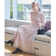 クチュールブローチ(Couture Brooch)の【ふわっと軽い上品なワンピ】ラメニットチュールドッキングワンピース31