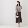 クチュールブローチ(Couture Brooch)のチェックプリーツスカート11