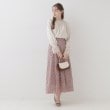 クチュールブローチ(Couture Brooch)の【オトナ可愛い・体型カバーが叶う】シャーリングネック レース袖チュニック19