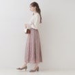 クチュールブローチ(Couture Brooch)の【オトナ可愛い・体型カバーが叶う】シャーリングネック レース袖チュニック20