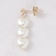 クチュールブローチ(Couture Brooch)のパール調ハートピアス2