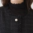 クチュールブローチ(Couture Brooch)のパール調ボタンツイードベスト11
