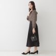 クチュールブローチ(Couture Brooch)の【一枚でキマる・華やかブラウス】チェックプリントタイブラウス16