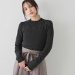 クチュールブローチ(Couture Brooch)のニットプルオーバー＆キャミセット8