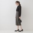 クチュールブローチ(Couture Brooch)の【理想的な縦ライン・美脚効果】フェイクスエードダンボールスカート15