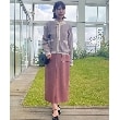 クチュールブローチ(Couture Brooch)の【理想的な縦ライン・美脚効果】フェイクスエードダンボールスカート30