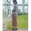 クチュールブローチ(Couture Brooch)の【理想的な縦ライン・美脚効果】フェイクスエードダンボールスカート31