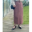 クチュールブローチ(Couture Brooch)の【理想的な縦ライン・美脚効果】フェイクスエードダンボールスカート33