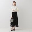 クチュールブローチ(Couture Brooch)の【上品な表情感のあるスカート】フロッキーチェックチュールスカート11