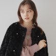 クチュールブローチ(Couture Brooch)のパール調エコファージャケット2
