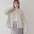 クチュールブローチ(Couture Brooch)のパール調エコファージャケット15