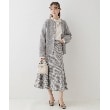 クチュールブローチ(Couture Brooch)の【上品仕立て】パール調釦コクーンニットジャケット43