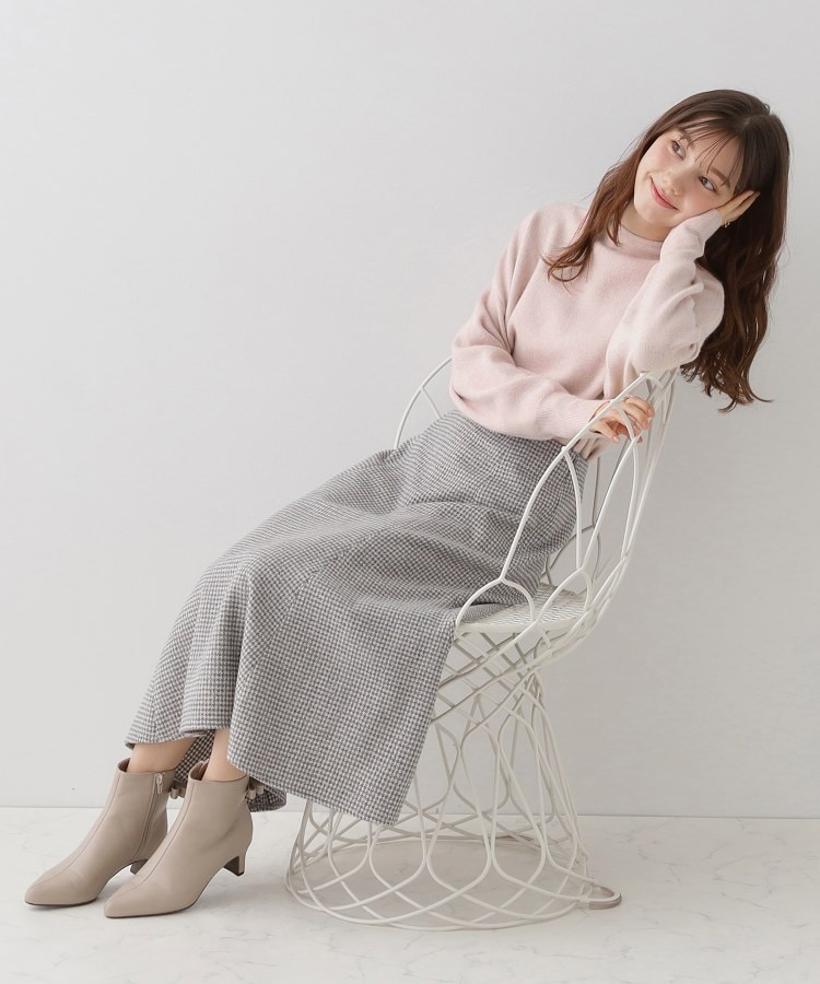 クチュールブローチ(Couture Brooch)の【バックパールで華やぐ】上品もちふわニット43