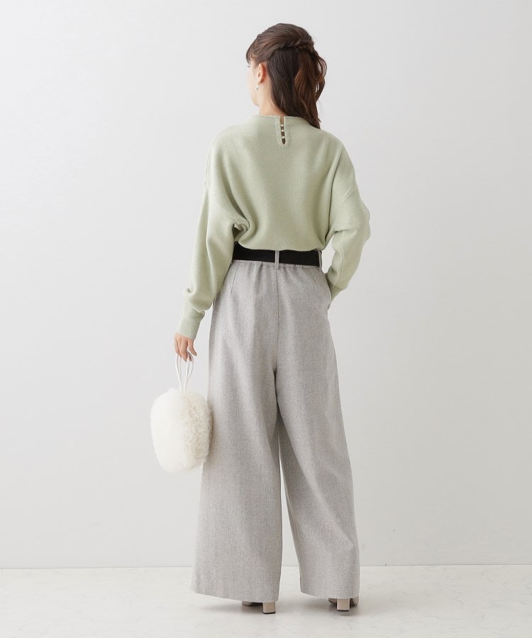 クチュールブローチ(Couture Brooch)の【バックパールで華やぐ】上品もちふわニット50